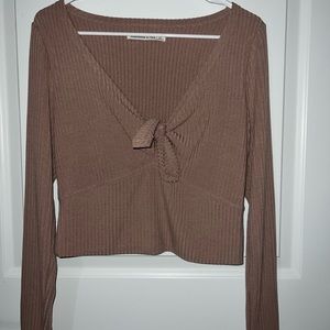 Long Sleeve Crop Top